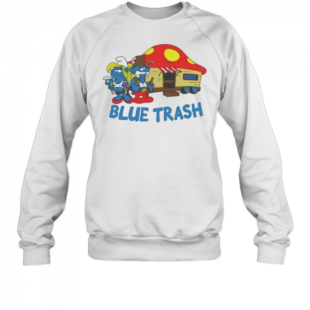 The Smurfs Blue Trash T-shirt Sweatshirt