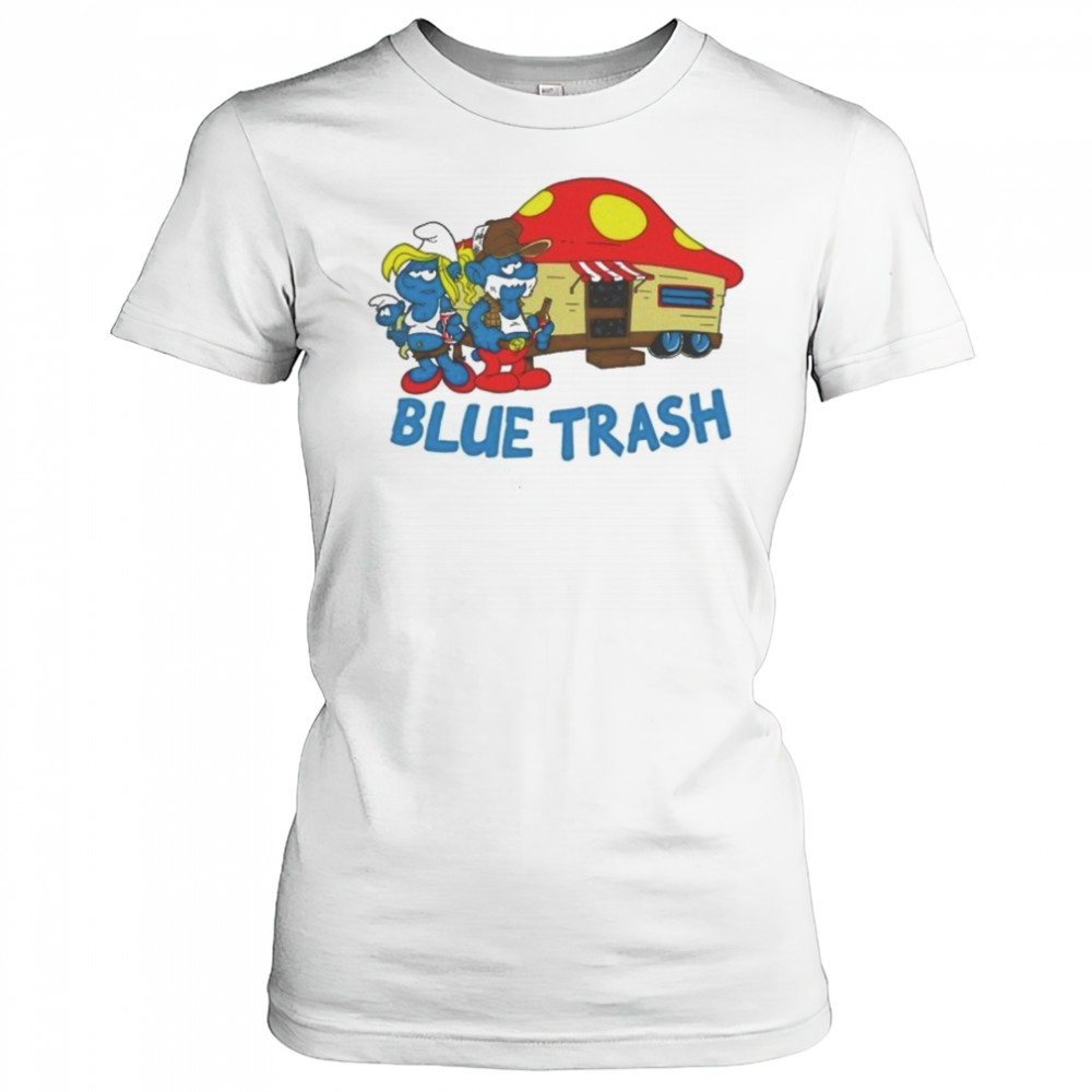 The Smurfs Blue Trash T-shirt Women's T-shirt