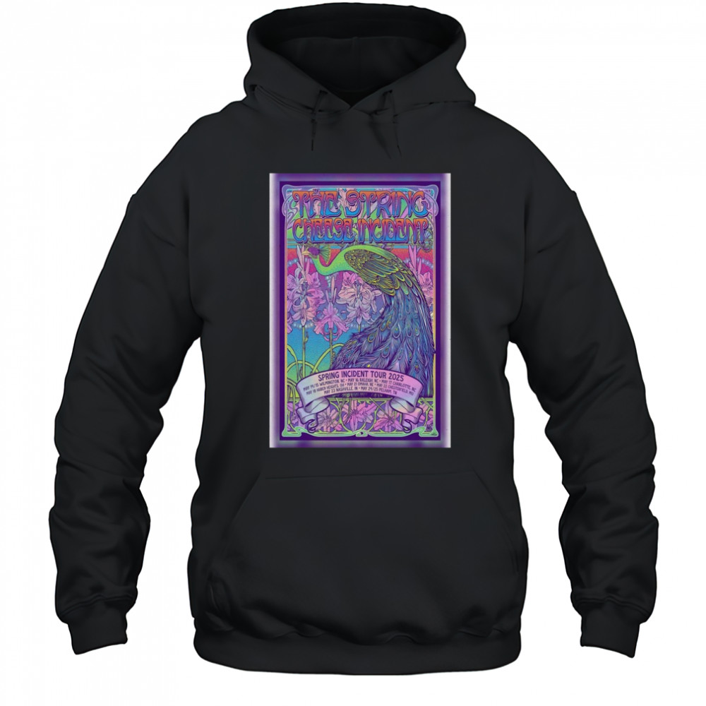 The String Cheese Incident Greenfield Lake Amphitheater Wilmington NC May 14-15 2025 Concert t-shirt Hoodie