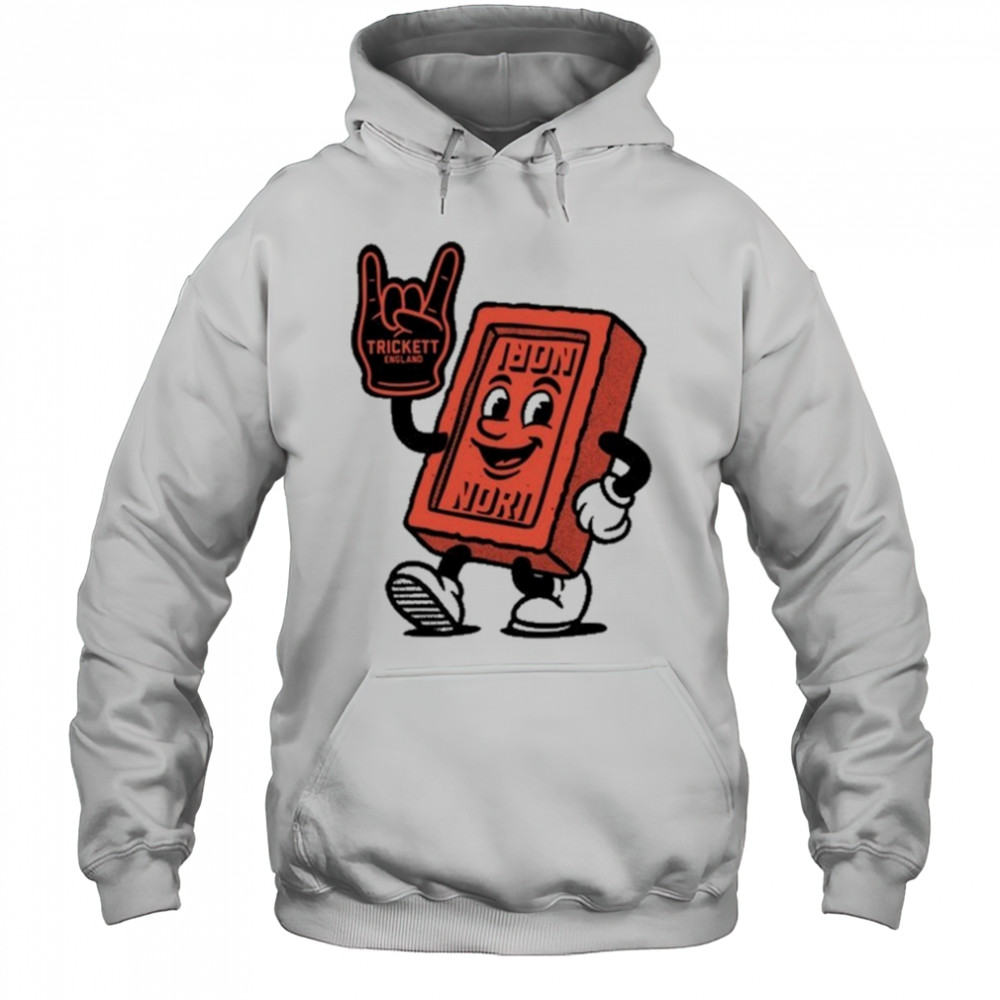 Trickett England Nori Brick T-shirt Hoodie