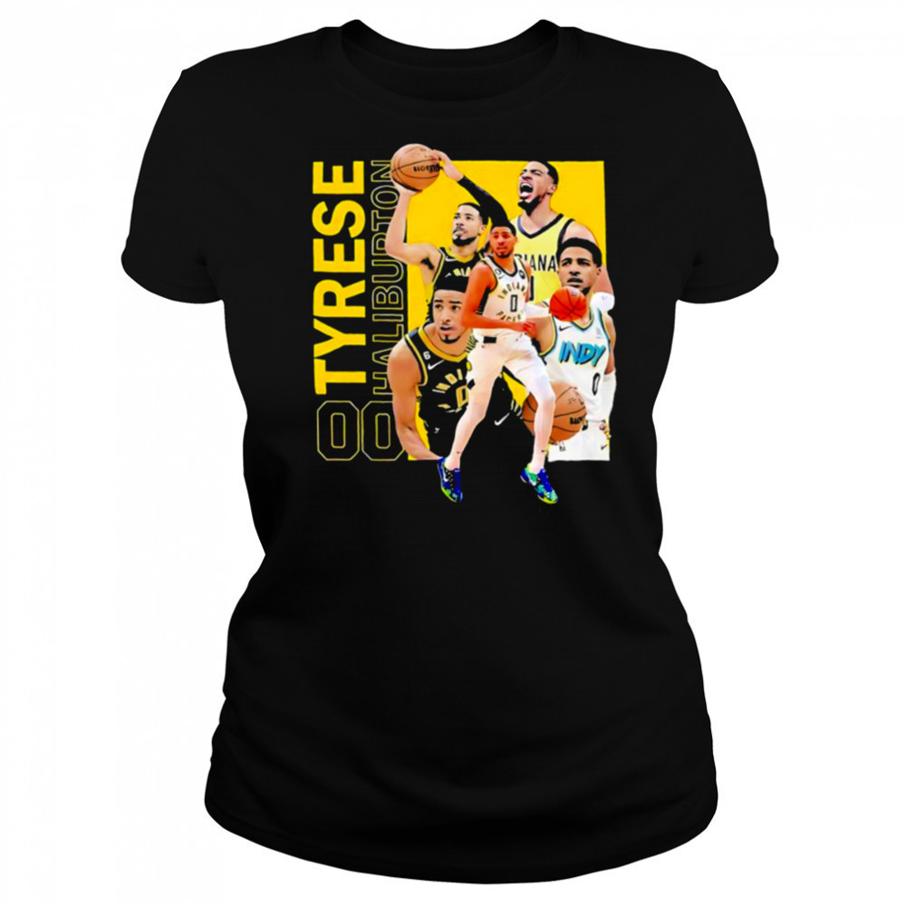Tyrese Haliburton Indiana Pacers Game Day Playoffs 2025 signature shirt Women's T-shirt