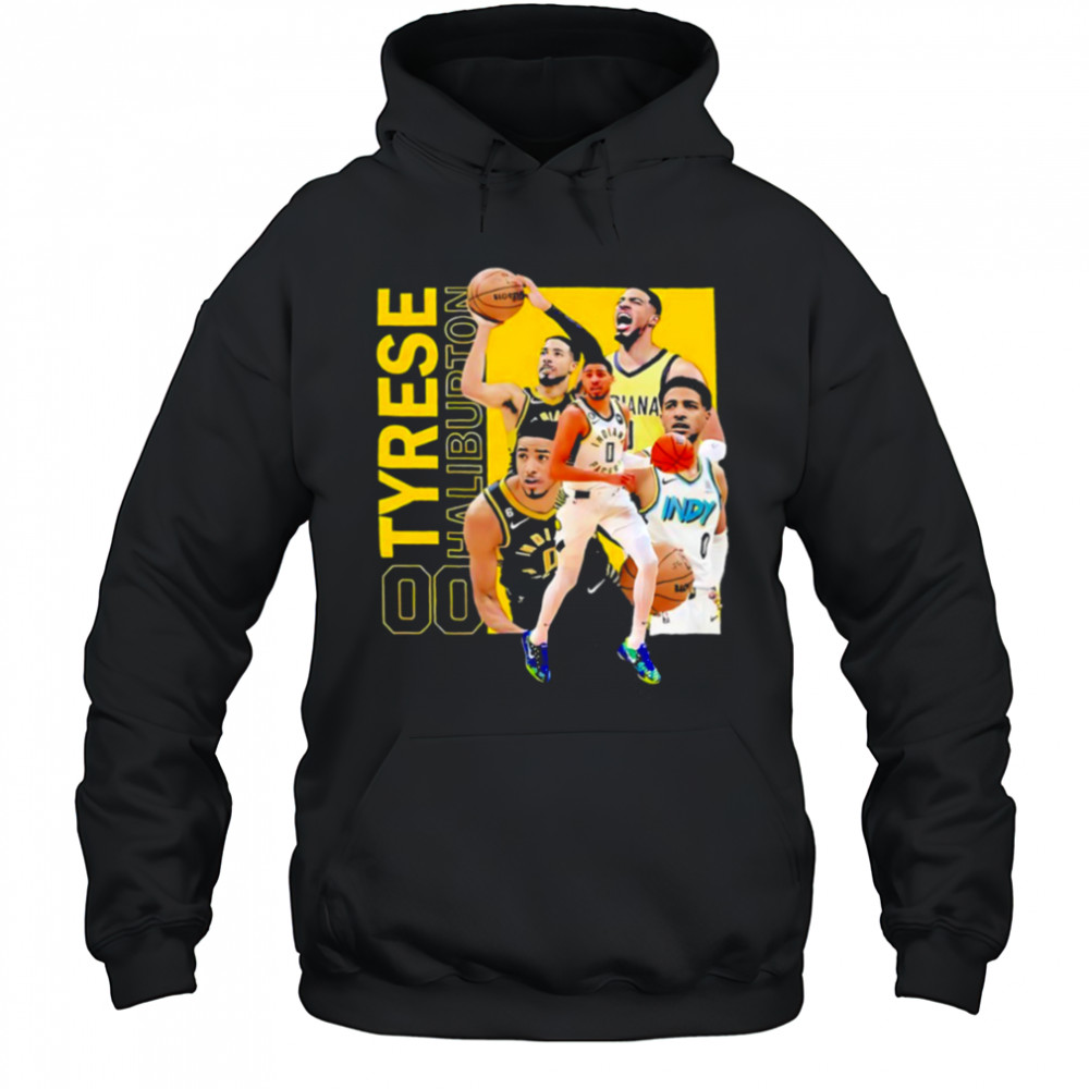 Tyrese Haliburton Indiana Pacers Game Day Playoffs 2025 signature shirt Hoodie