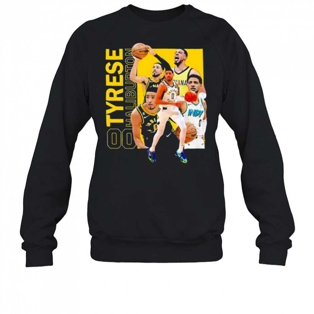 Tyrese Haliburton Indiana Pacers Game Day Playoffs 2025 signature shirt Sweatshirt