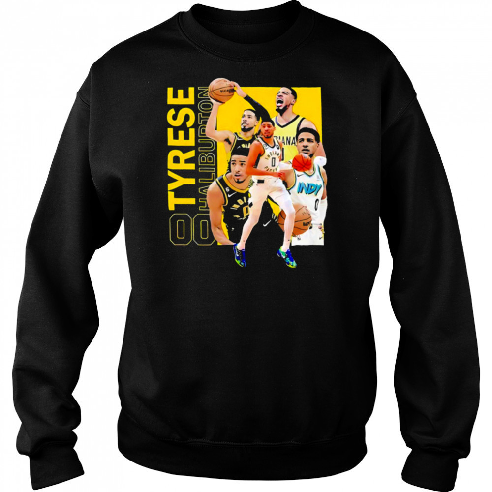 Tyrese Haliburton Indiana Pacers Game Day Playoffs 2025 signature shirt Hoodie