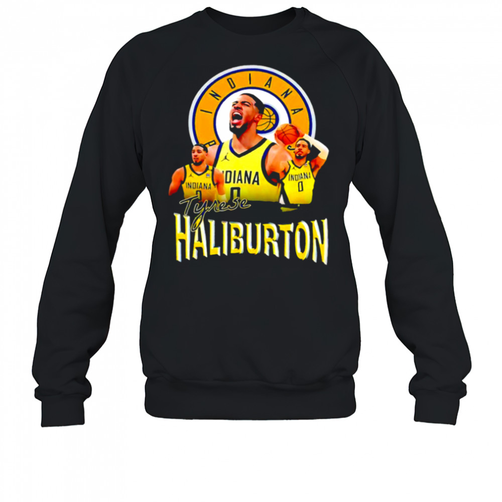 Tyrese Haliburton Indiana Pacers Star Power Playoffs 2025 signature shirt Sweatshirt