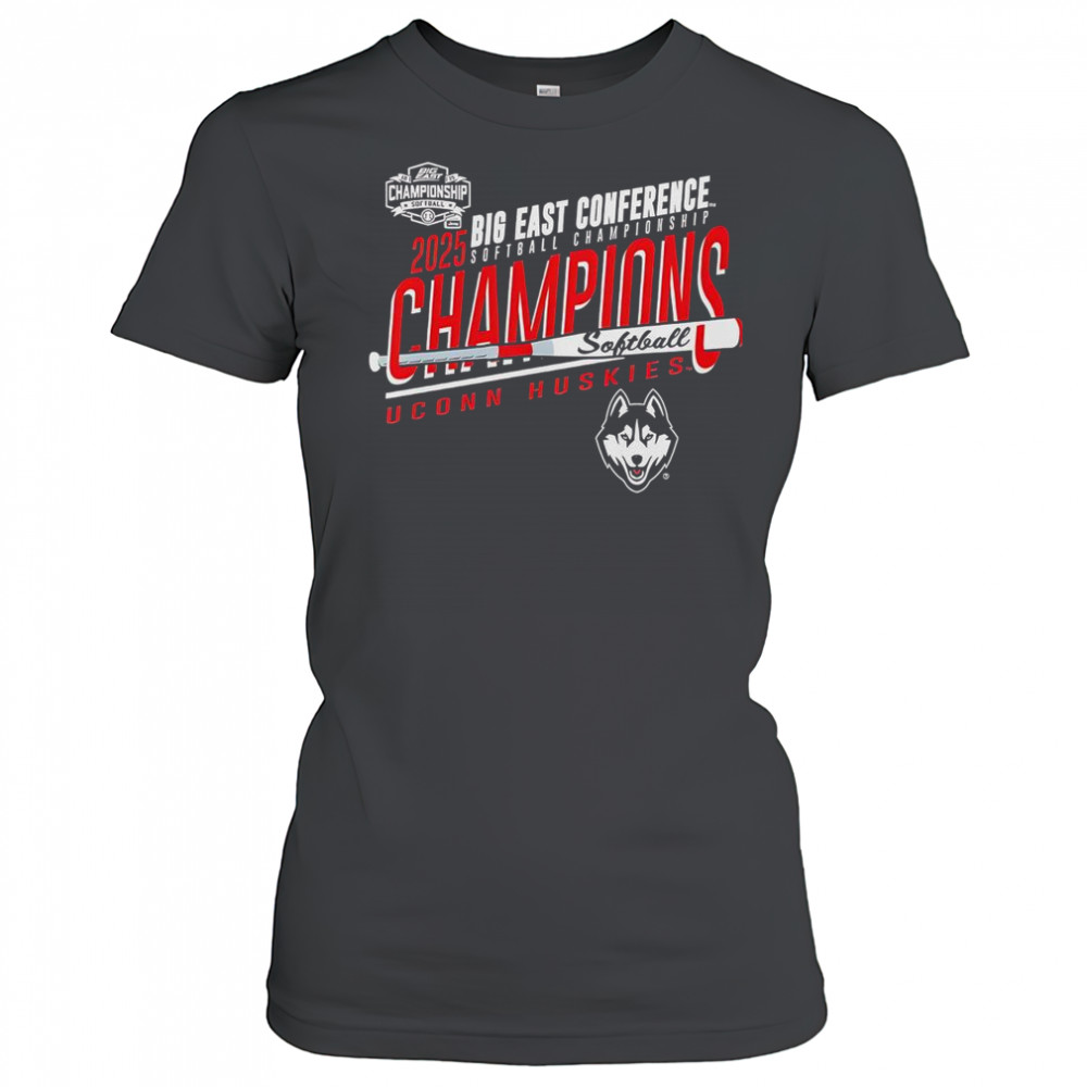 UConn Huskies 2025 Big East Softball Champions T-Shirt Women's T-shirt