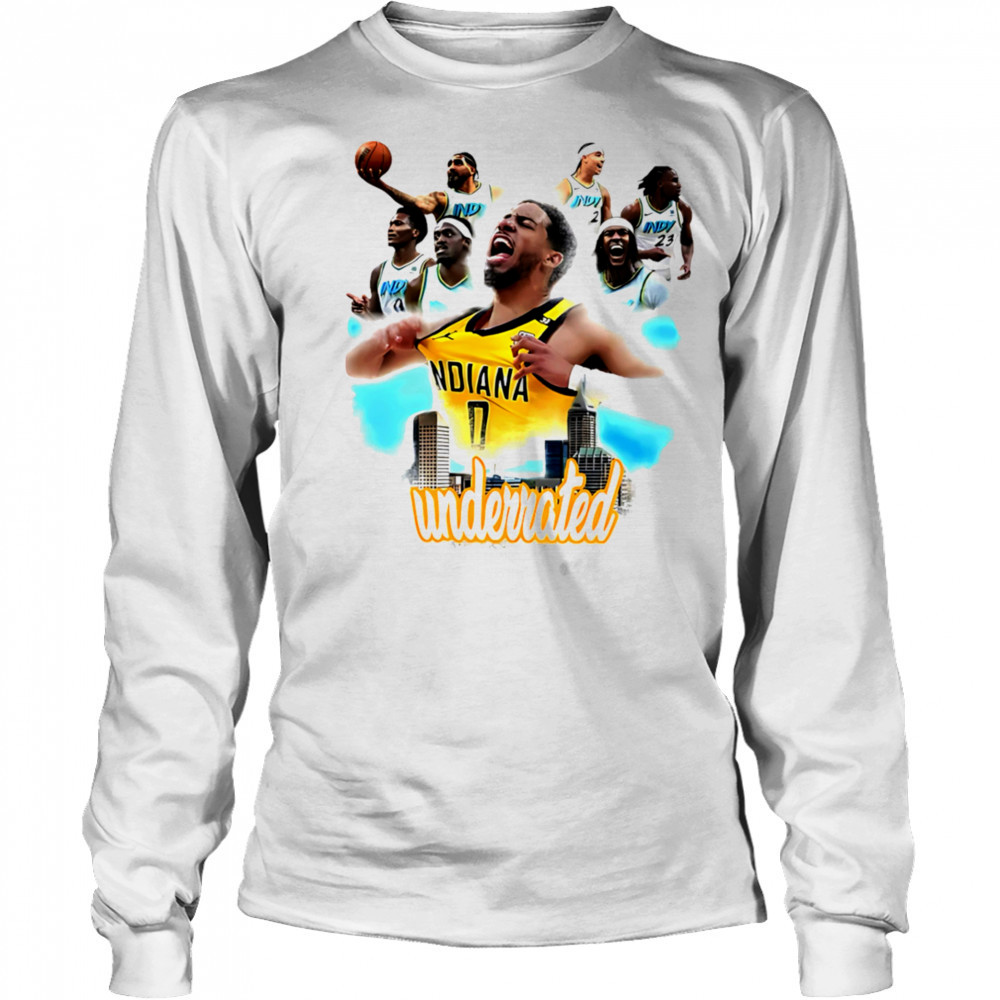 Underrated basketball Indiana shirt Long Sleeved