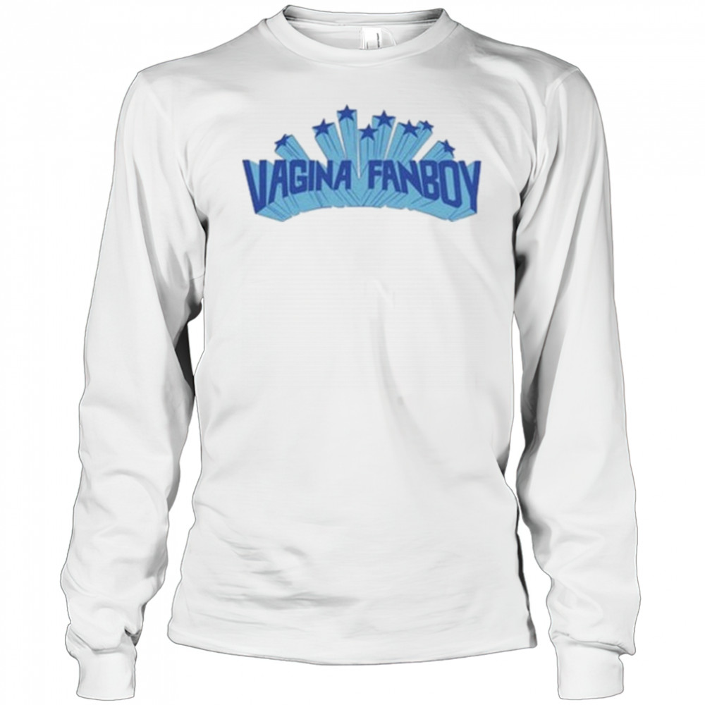 Vagina Fanboy Stars T-shirt Long Sleeved