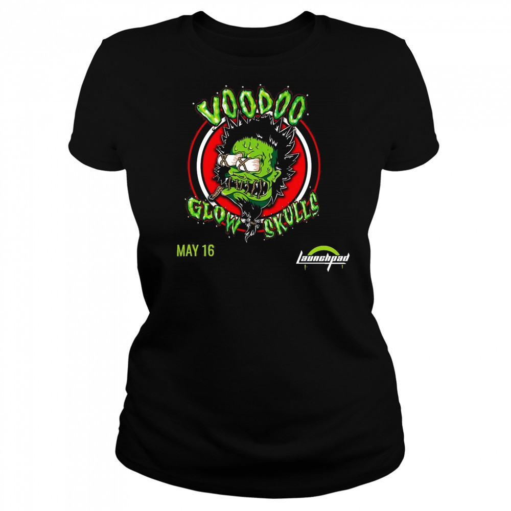 Voodoo Glow Skulls Friday May 16 2025 All Ages Launchpad t-shirt Women's T-shirt