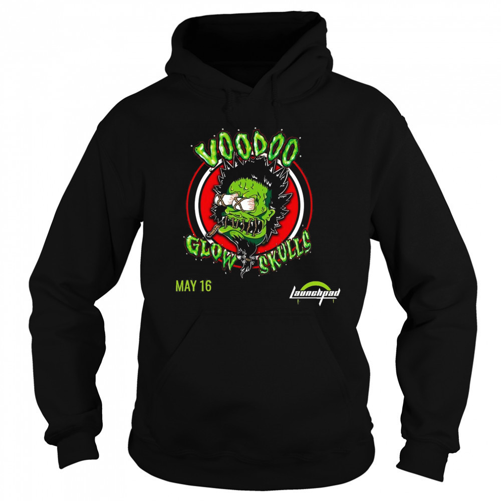 Voodoo Glow Skulls Friday May 16 2025 All Ages Launchpad t-shirt Sweatshirt