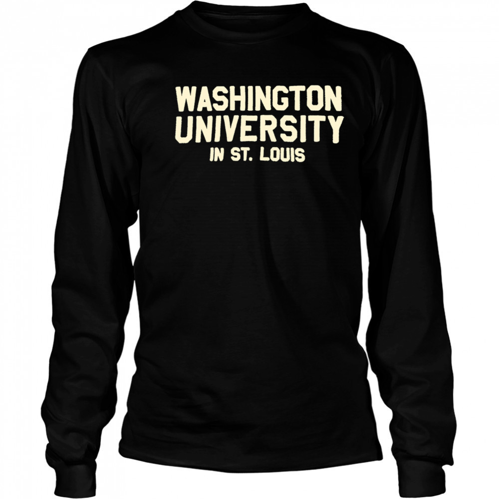 Washington University In St. Louis shirt Long Sleeved