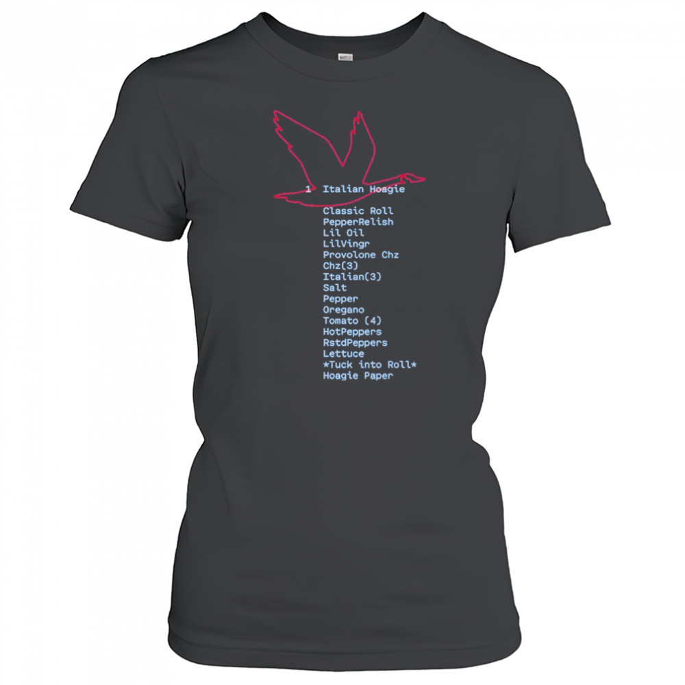 Wawa Italian Hoagie Order T-shirt Women's T-shirt