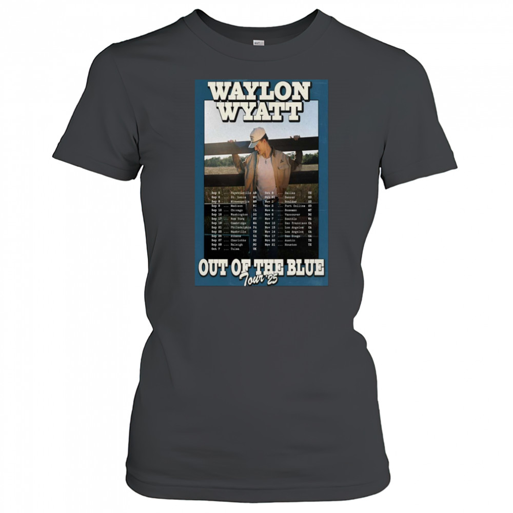 Waylon Wyatt Washington DC Out Of The Blue Tour September – November 2025 t-shirt Women's T-shirt
