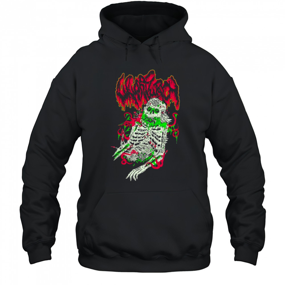Wharflurch Shroomguy Skeleton T-shirt Hoodie