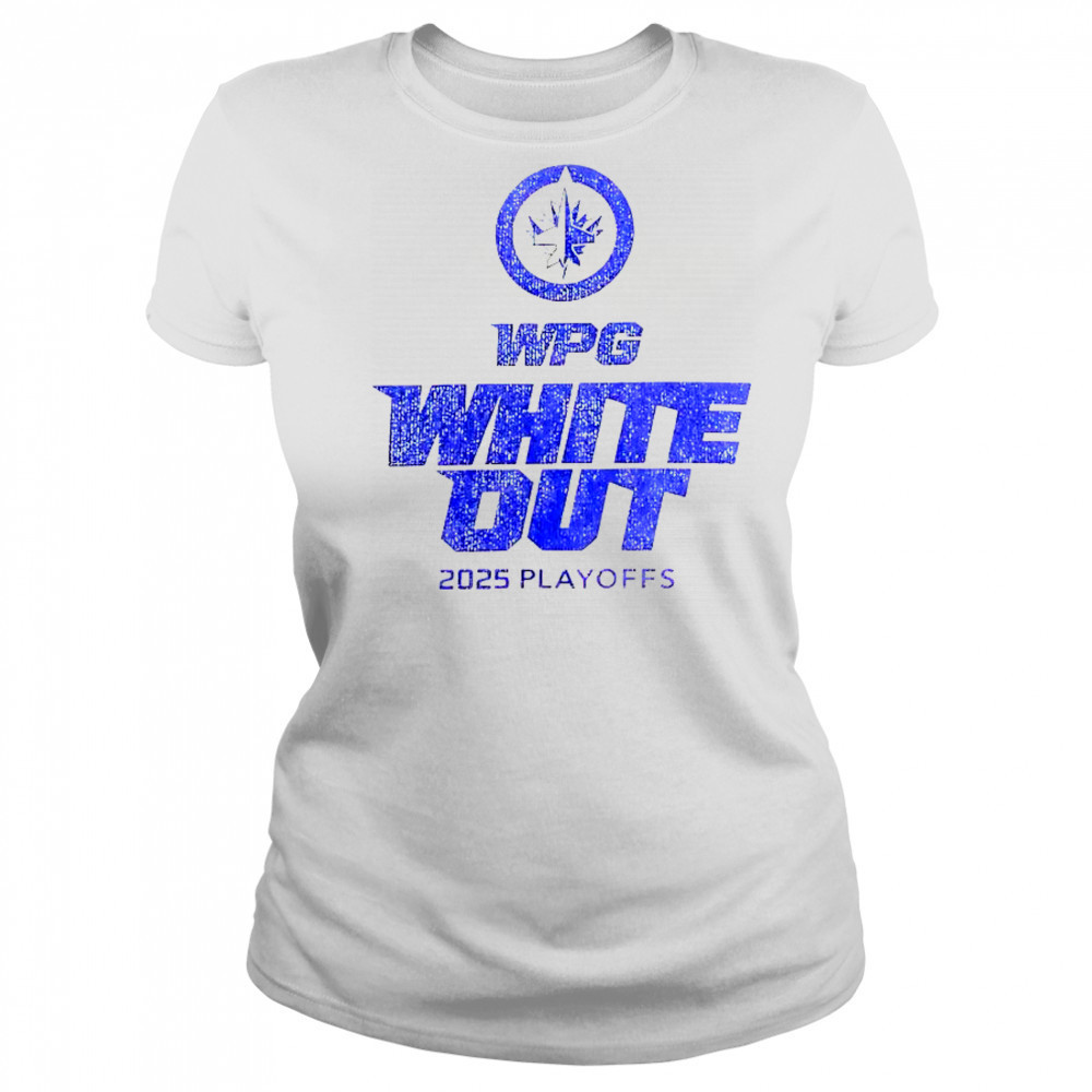 Winnipeg Jets 2025 Playoffs WPG White Out T-Shirt Women's T-shirt