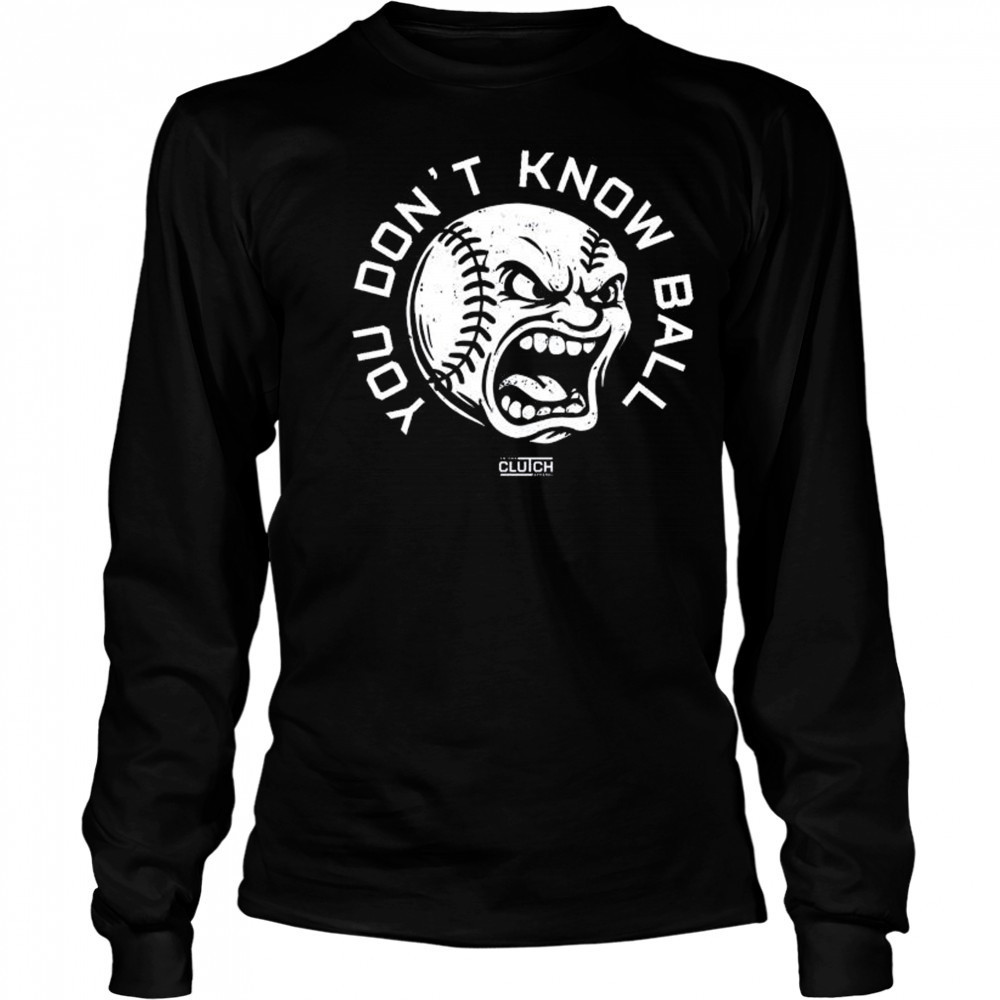 YDKB Screaming Leather You Don’t Know Ball t-shirt Long Sleeved