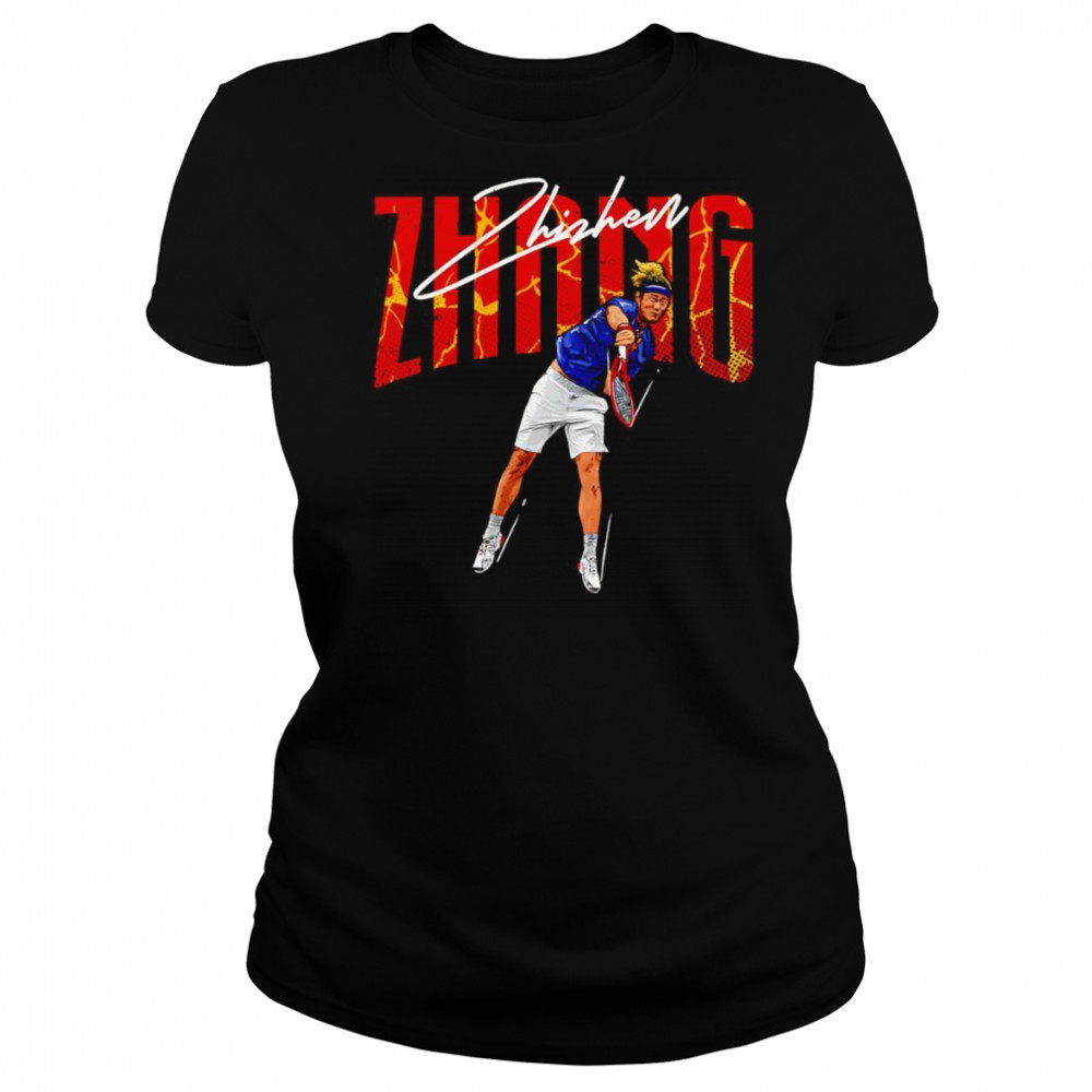 Zhizhen Zhang tennis player name shirt Women's T-shirt