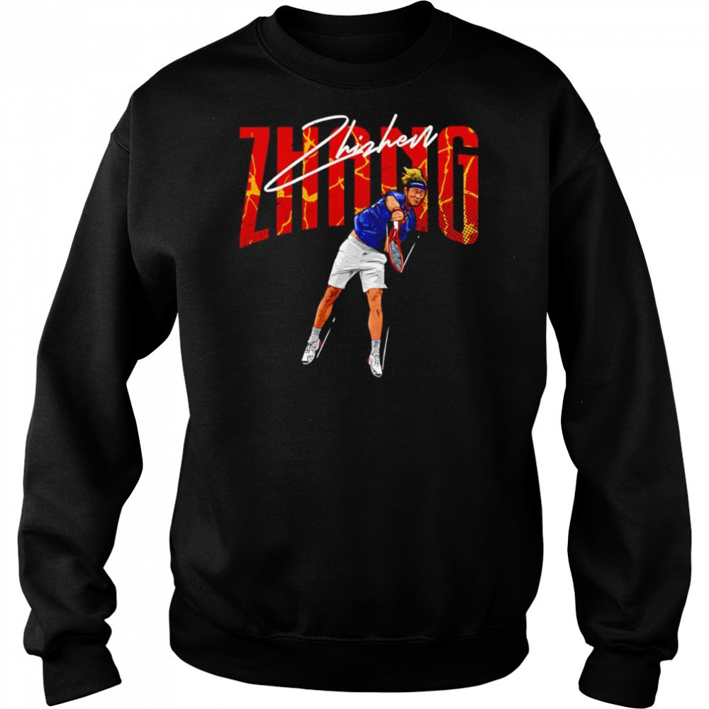 Zhizhen Zhang tennis player name shirt Hoodie