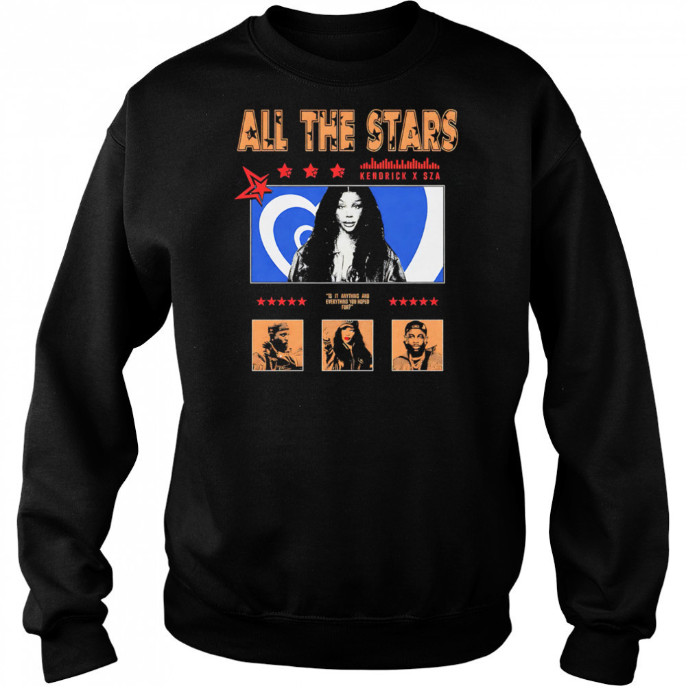 All the Stars Kendrick x Sza shirt Hoodie