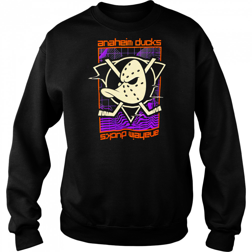 Anaheim Ducks reverse letters shirt Hoodie