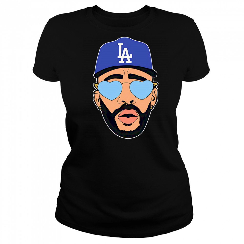 Bad Bunny Dodgers Big Head shirt Women's T-shirt