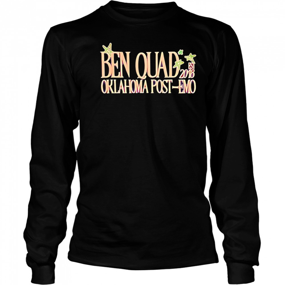 Ben Quad Oklahoma Post Emo shirt Long Sleeved