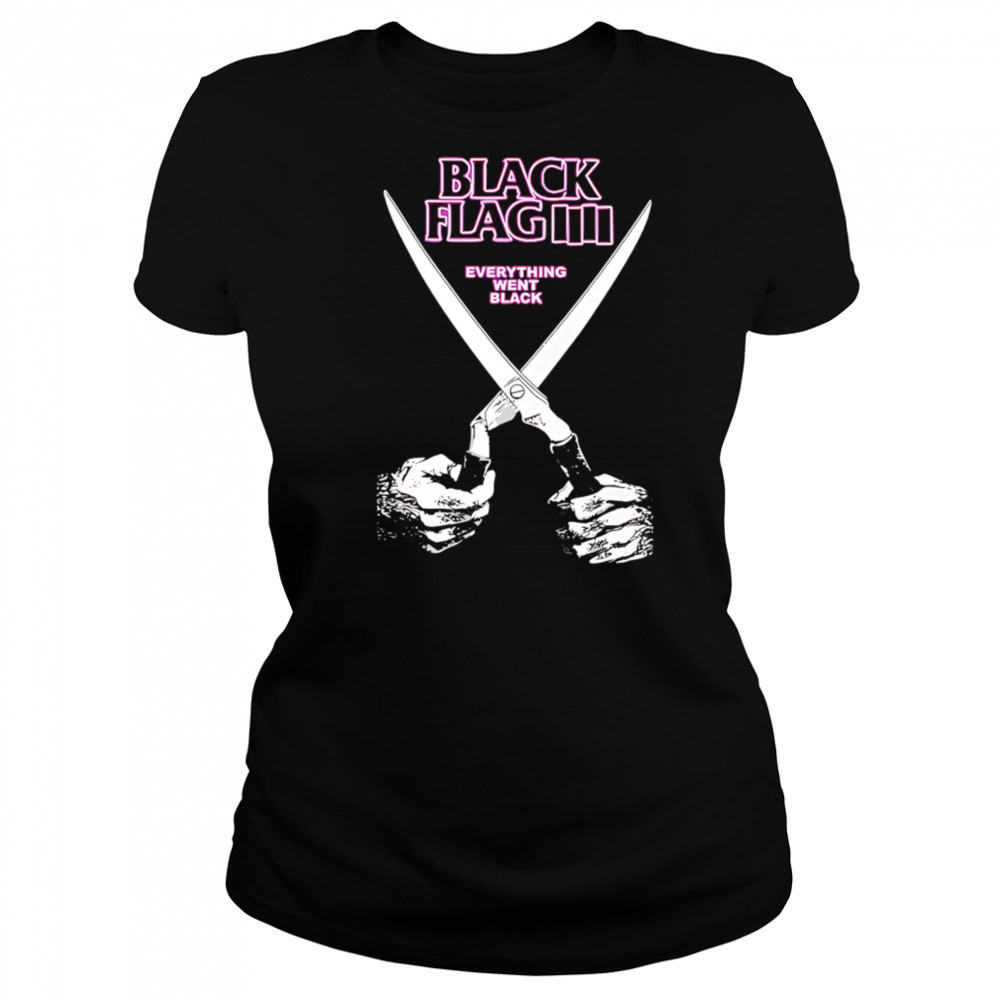 Black Flag Everything Went Black shirt Women's T-shirt