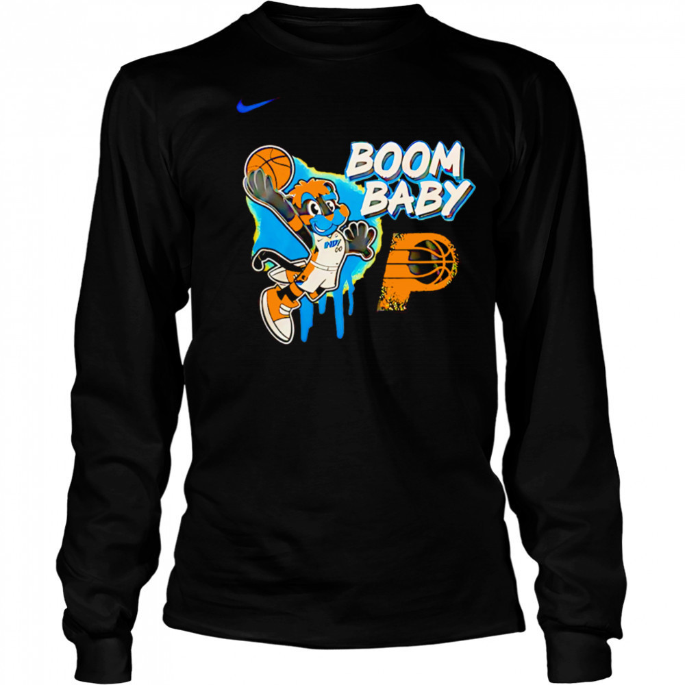 Boom Baby Indiana Pacers 2025 NBA Playoff shirt Long Sleeved