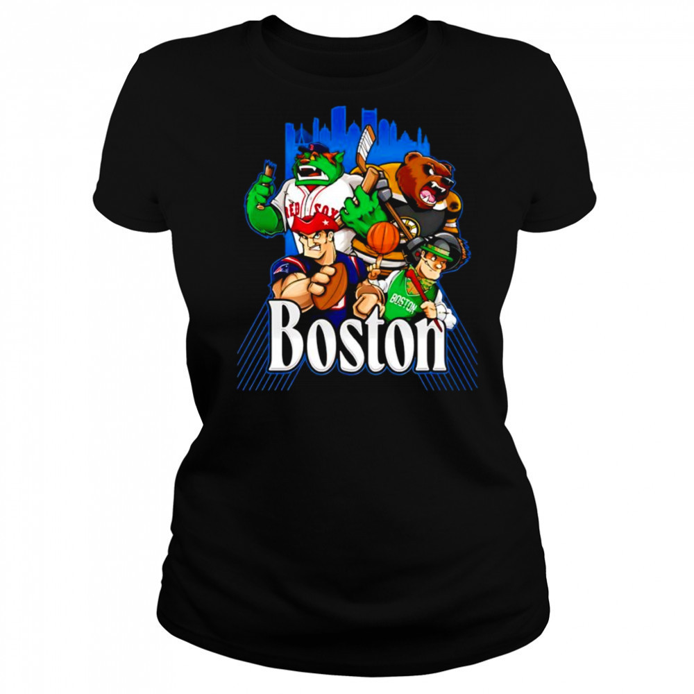 Boston sports mascot shirt Women's T-shirt
