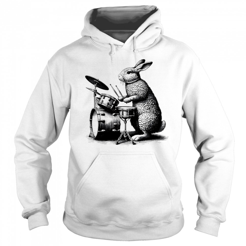 Bunny Rabbit Drummer vintage shirt Sweatshirt