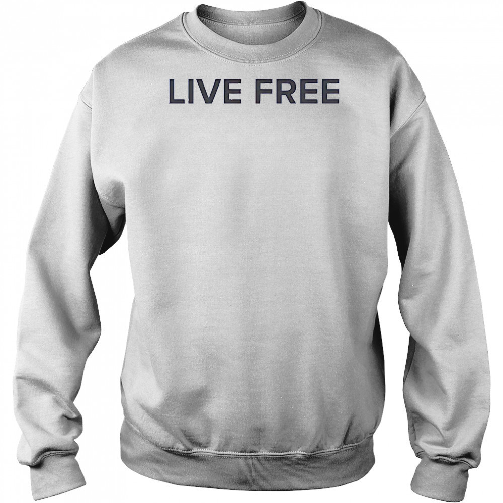 Charlie Kirk Live Free T-Shirt Hoodie