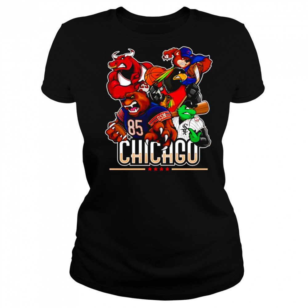 Chicago sports mascot shirt Women's T-shirt