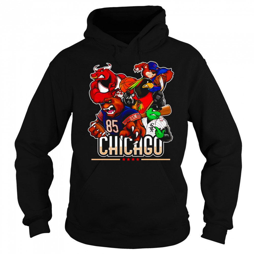 Chicago sports mascot shirt Sweatshirt
