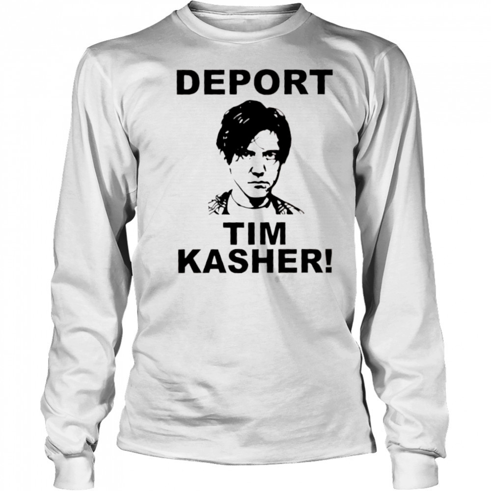 Cursive Deport Tim Kasher face shirt Long Sleeved