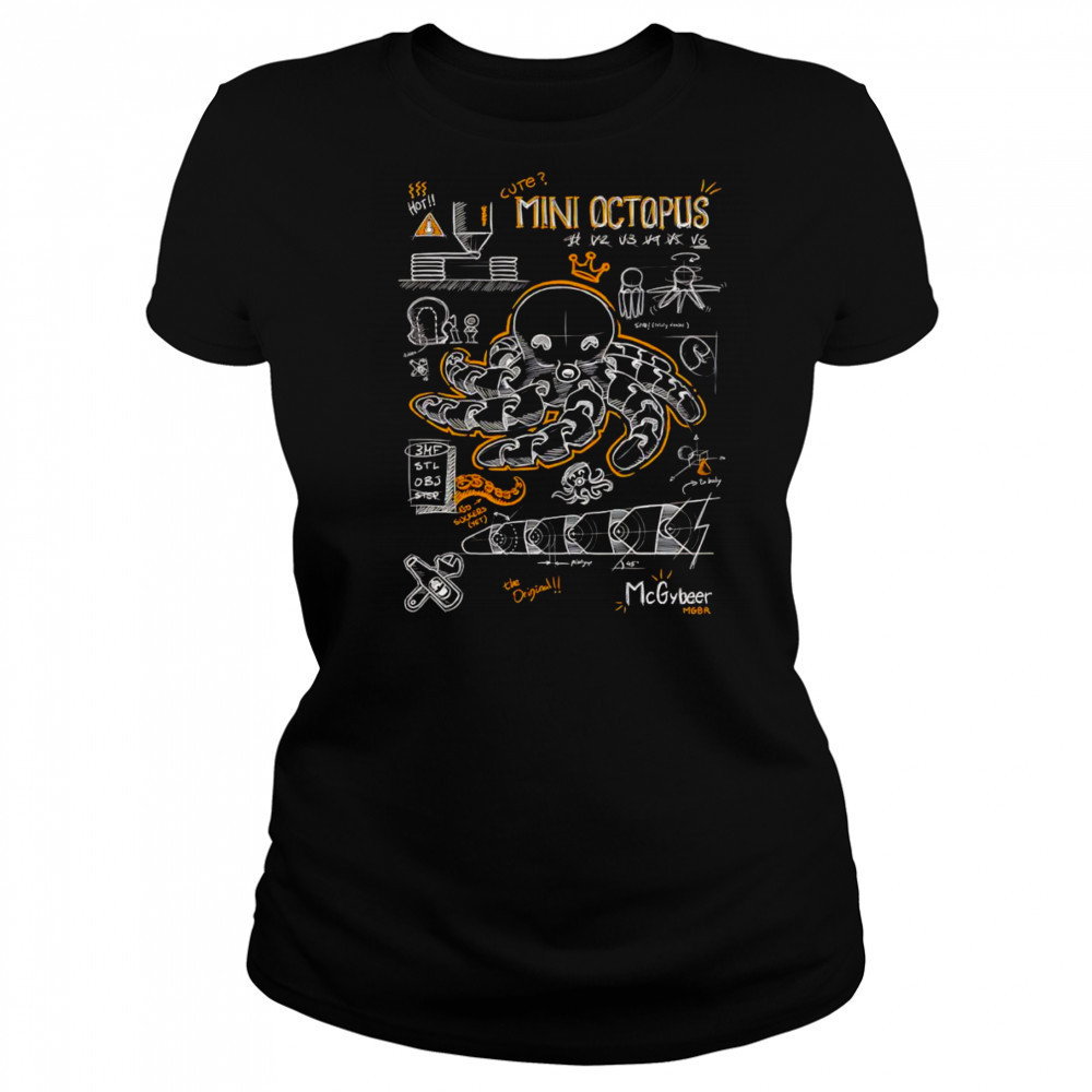 Cute Mini Octopus shirt Women's T-shirt