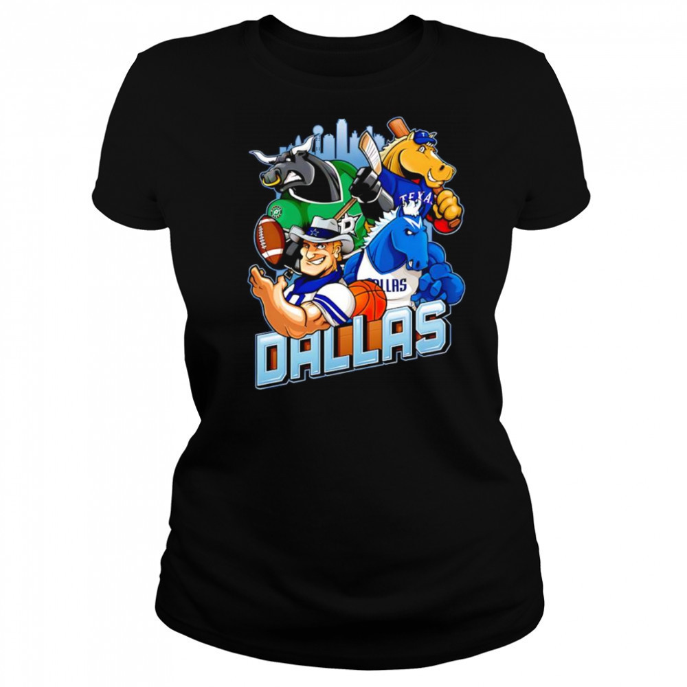 Dallas sports mascot shirt Women's T-shirt