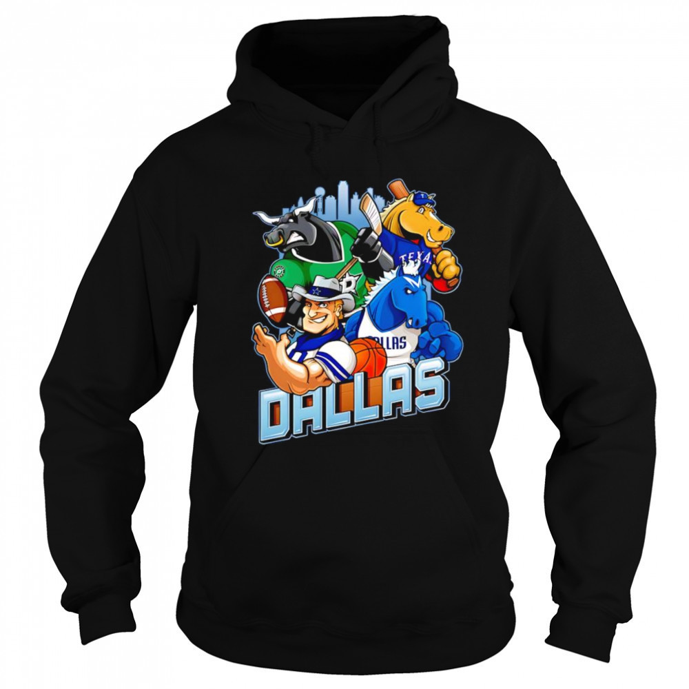 Dallas sports mascot shirt Sweatshirt