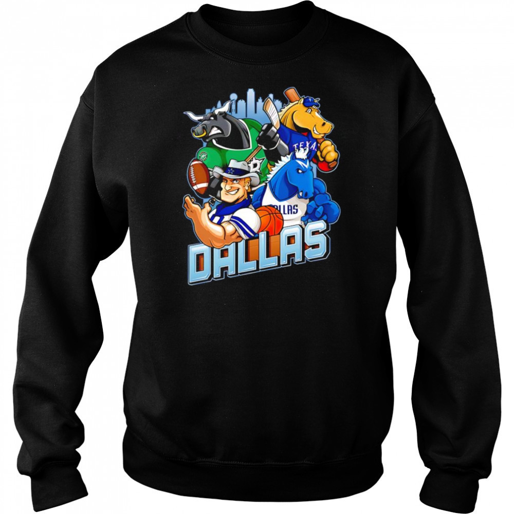 Dallas sports mascot shirt Hoodie
