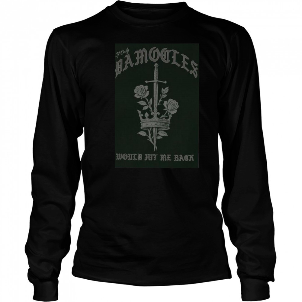 Damocles Vessel Gothic Rock T Shirt Long Sleeved