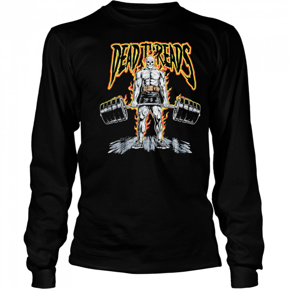 Dead Lift Dt Essential Gym Skeleton shirt Long Sleeved