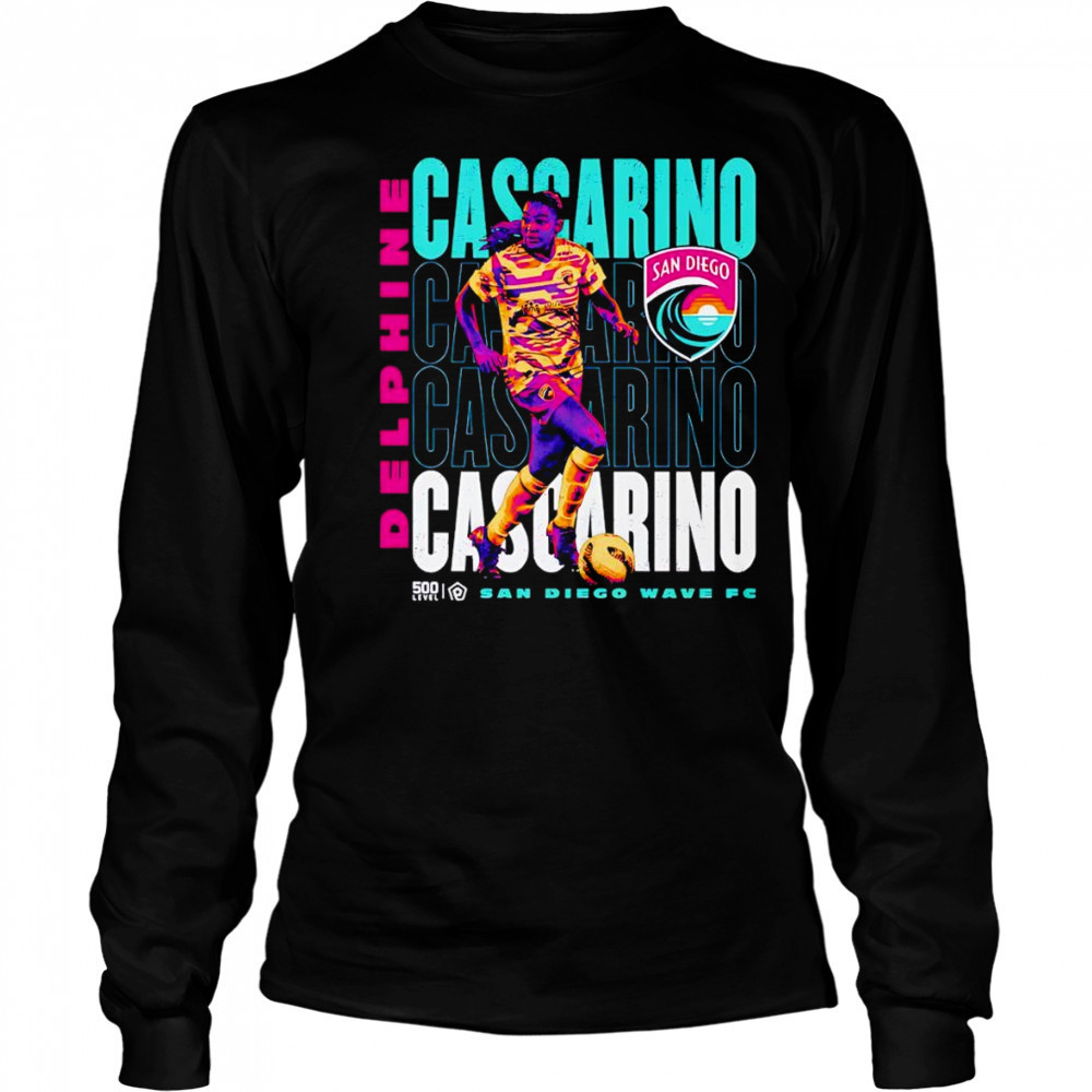 Delphine Cascarino San Diego Wave FC repeat shirt Long Sleeved