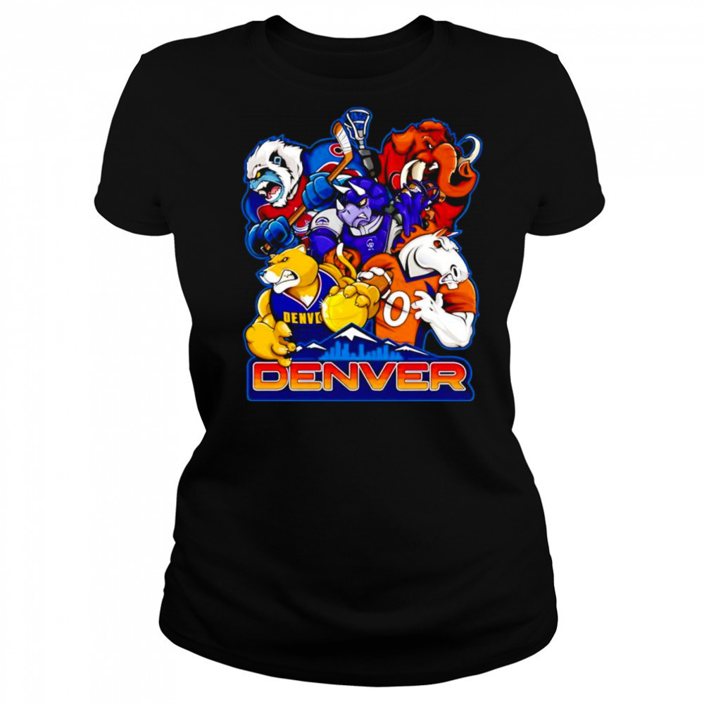 Denver sports mascots shirt Women's T-shirt