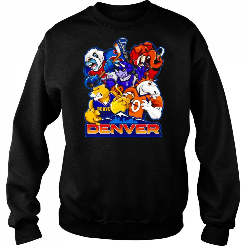 Denver sports mascots shirt Hoodie