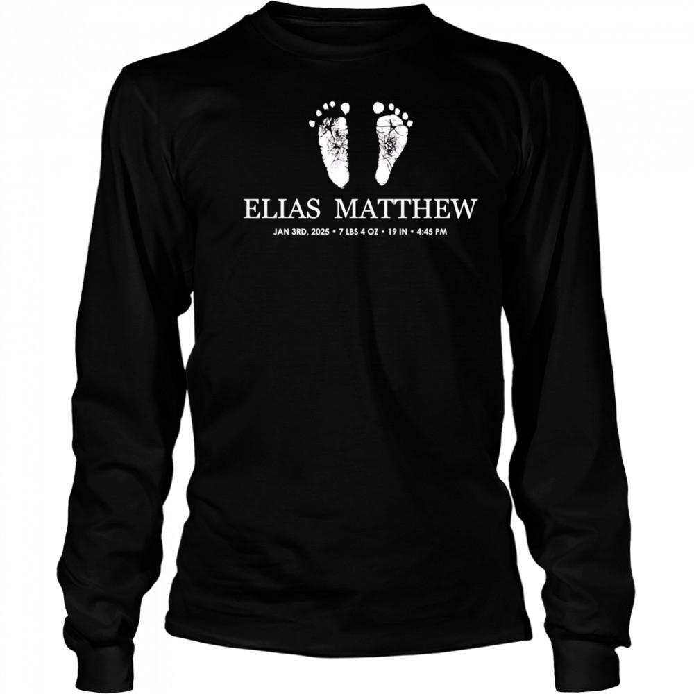 Elias Matthew foot shirt Long Sleeved