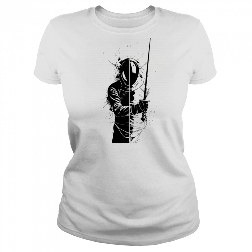 Fencing Strip swordsman shirt Women's T-shirt