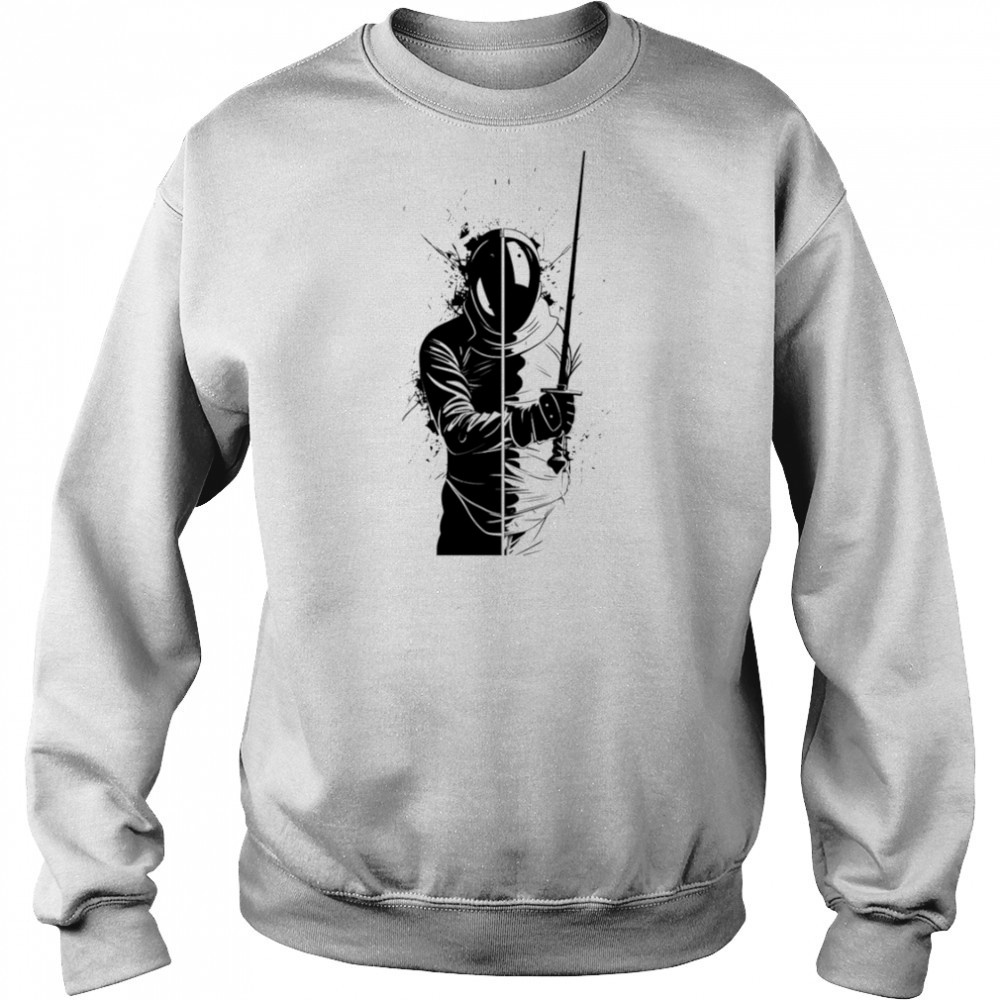 Fencing Strip swordsman shirt Hoodie