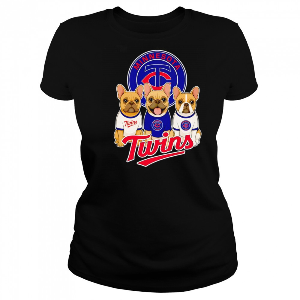 French Bulldog Minnesota Twins shirt Women's T-shirt