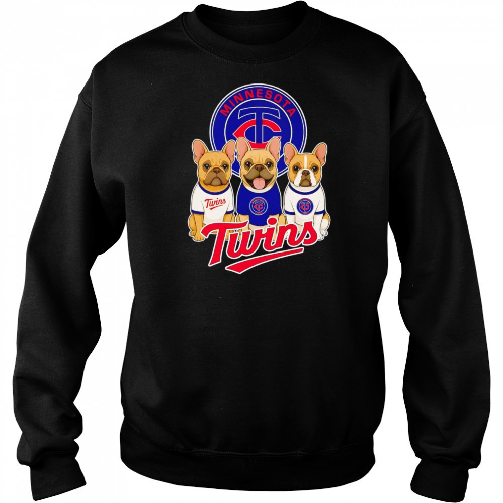 French Bulldog Minnesota Twins shirt Hoodie