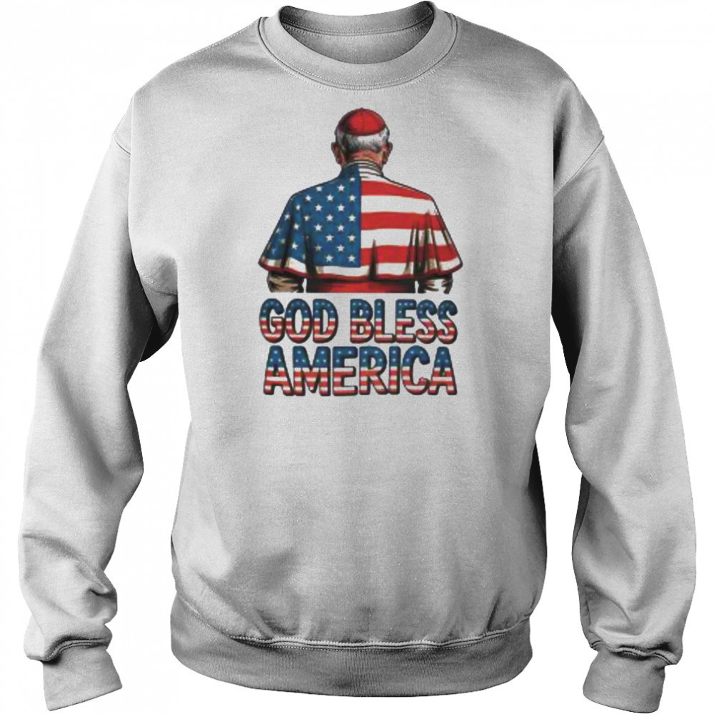 God Bless America Pope Leo XIV Robert Prevost Shirt Hoodie