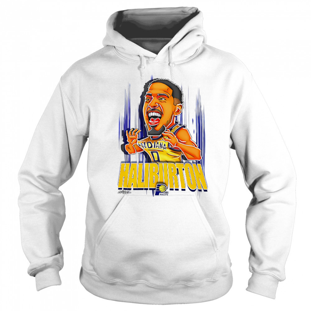 Haliburton Nba Pacers Basketball funny cartoon shirt Sweatshirt
